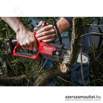 MILWAUKEE M12 FHS-0 Akkus szénkefementes láncfűrész (12V) (Akku és töltő nélkül) (4933472211)