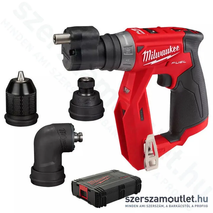 MILWAUKEE M12 FDDXKIT-0X Akkus levehető tokmányú csavarozó, HD koffer (12V) (Akku és töltő nélkül!)