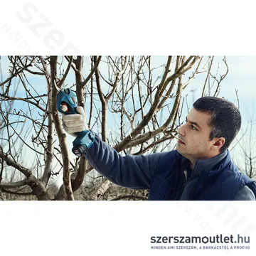 BOSCH PRO PRUNER Akkus metszőolló (2x3,0Ah/12V) (06019K1021) + AJÁNDÉK KESZTYŰ (F016800314)