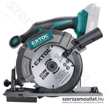 EXTOL Share20V Akkus körfűrész szénkefementes (20V/165mm) (Akku és töltő nélkül!)