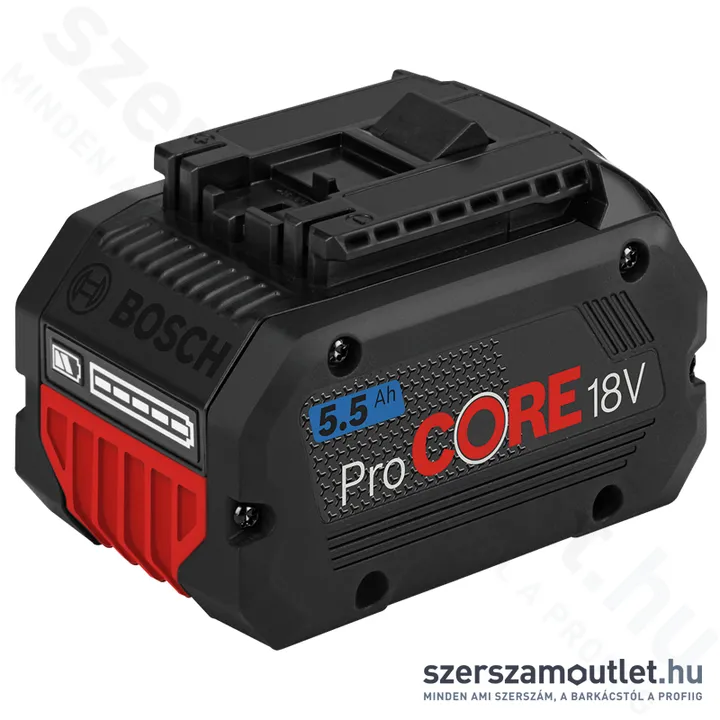 BOSCH PROCORE 18V 5.5AH Li-ion akkumulátor 5,5Ah/18V BULK (1600A02149)