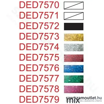 DEDRA Ragasztópatron mix (8x100mm) 8db (DED7579)