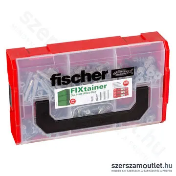 FISCHER FixTainer Gipszkarton dübel + műanyag dübel + csavar készlet [240db/doboz] (532893)