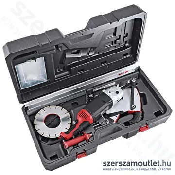 FLEX DCG L 26-6 230 Set Gyémántvágó porelszívóval, vezetősínnel kofferben (2600W/230mm) (494.674)