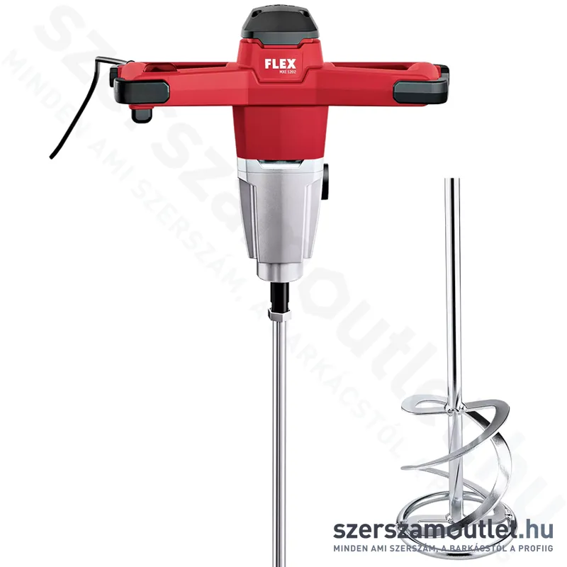 FLEX MXE 1202 WR2 140 Keverőgép 2 sebességű, 3 állású kapcsolóval (1200W/140mm) (495.921)