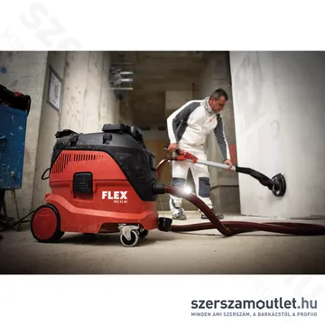 FLEX GE MH 18.0 EC 5.0 AH SET Akkus fal- és mennyezetcsiszoló 225mm (2x5,0Ah/18V) (504.033)