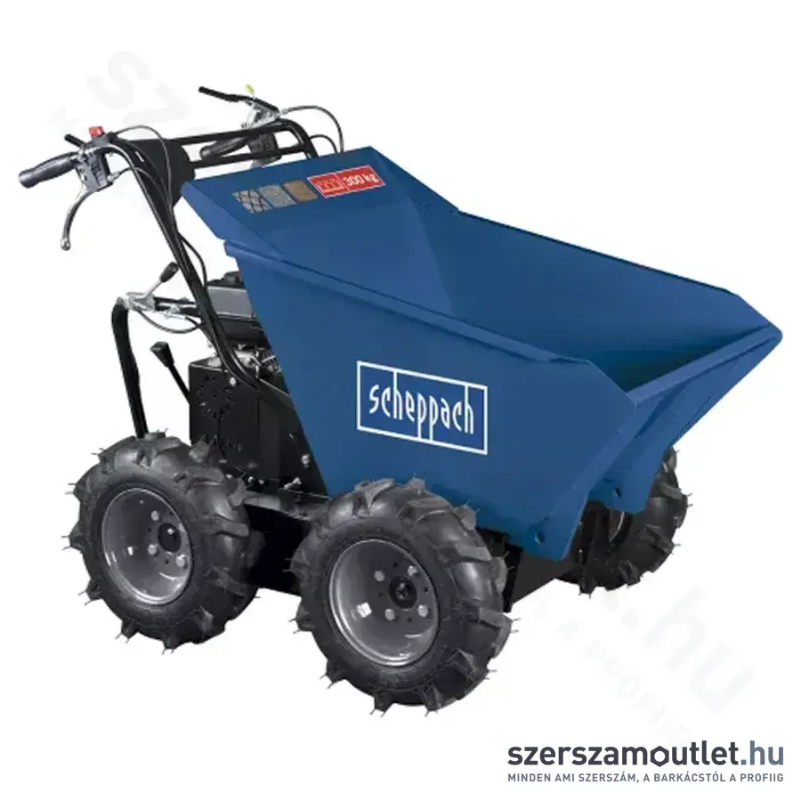 SCHEPPACH DP 3000 Mini dömper, mechanikus billenéssel (max.:300kg)