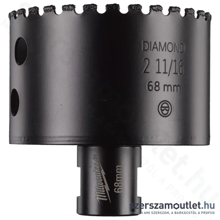 MILWAUKEE DIAMOND MAX Száraz gyémántfúró 68mm M14 (4932478285)