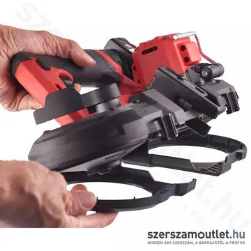 MILWAUKEE M12 FBS64-0C Akkus szalagfűrész kofferben (12V) (Akku és töltő nélkül!) (4933478440)