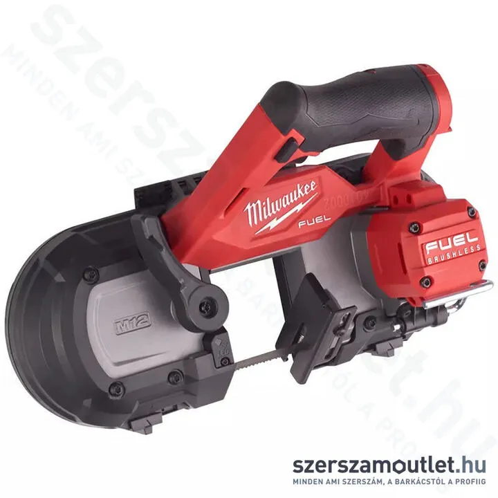 MILWAUKEE M12 FBS64-0C Akkus szalagfűrész kofferben (12V) (Akku és töltő nélkül!) (4933478440)