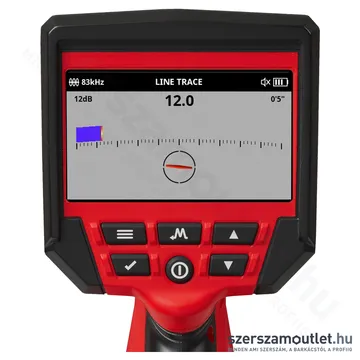 MILWAUKEE M12 PL-201C Akkus csővezeték helymeghatározó, kofferben (1x2,0Ah/12V) (4933478615)