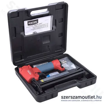 EXTOL Pneumatikus szegbelövő gép, szalagtáras szegekhez (19-50mm)