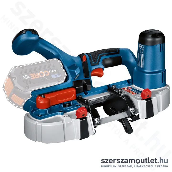 BOSCH GCB 18V-63 Akkus szalagfűrész (18V) (Akku és töltő nélkül!) (06012A0400)