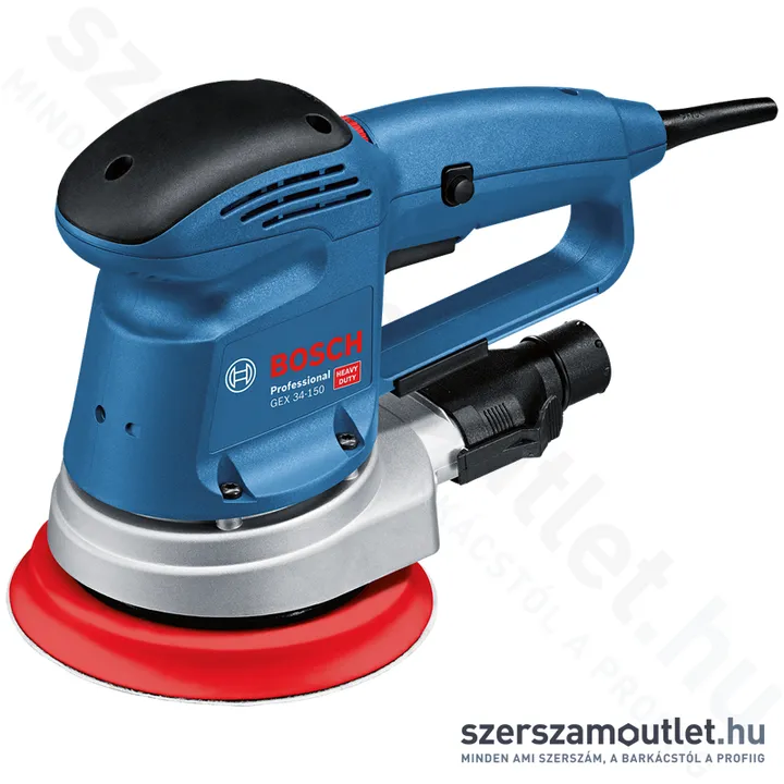 BOSCH GEX 34-150 Excentercsiszoló (340W/150mm) (0601372800)