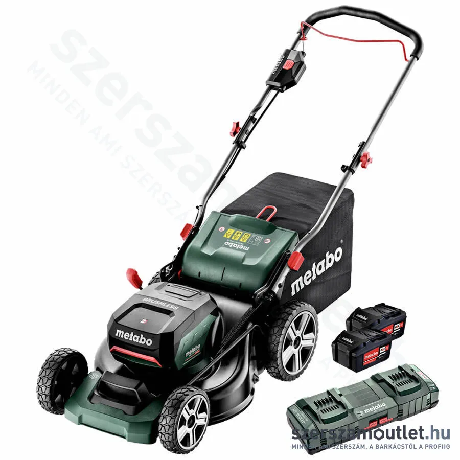 METABO RM 36-18 LTX BL 46 Akkus fűnyíró (2x5,2Ah/18V)