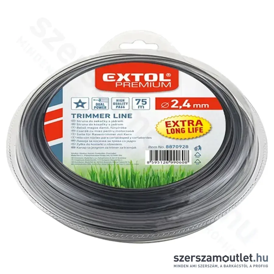 EXTOL Damil 3,0mm/75m