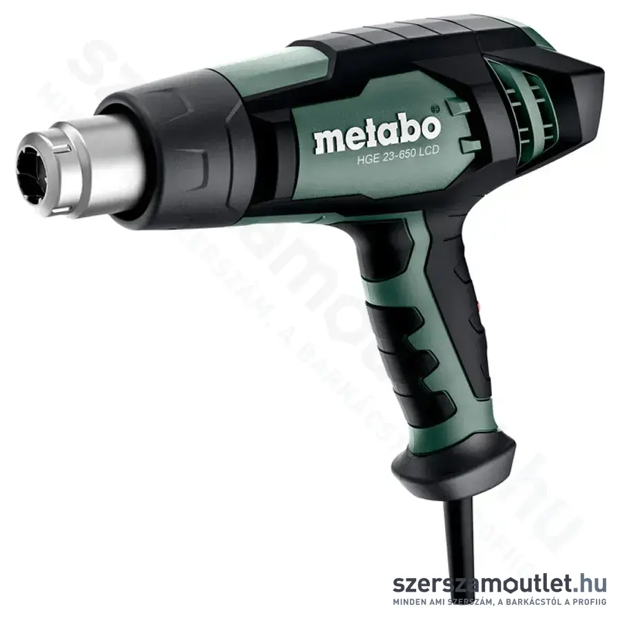 METABO HGE 23-650 LCD Hőlégfúvó (2300W/650°C) (603065000)