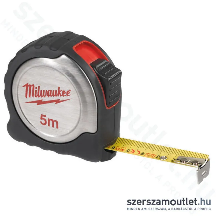 MILWAUKEE Fémházas mérőszalag 5m/19mm (4932451638)