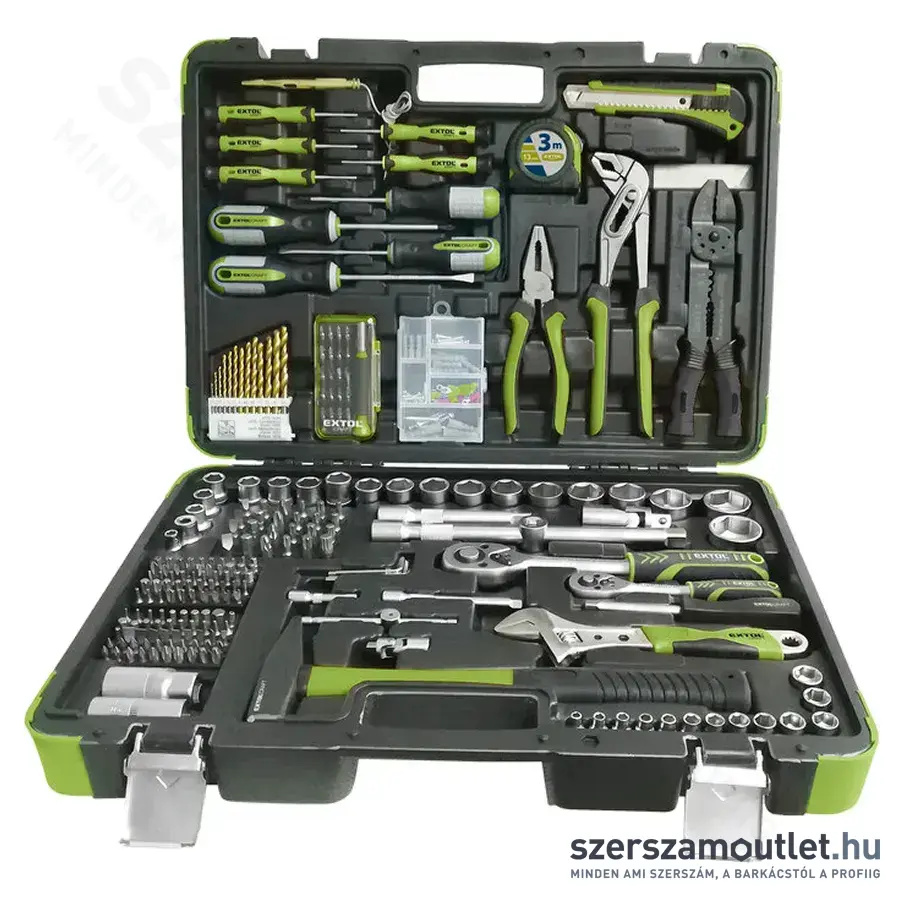 EXTOL Szerszámkészlet 303 részes