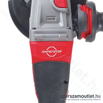 MILWAUKEE M18 FSAGF125XPDB-0X Akkus sarokcsiszoló HD kofferben (18V/125mm) (Akku és töltő nélkül!)