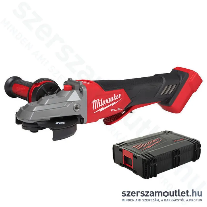 MILWAUKEE M18 FSAGF125XPDB-0X Akkus sarokcsiszoló HD kofferben (18V/125mm) (Akku és töltő nélkül!)