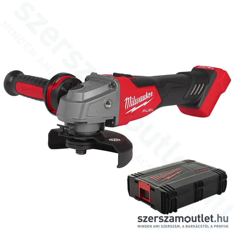 MILWAUKEE M18 FSAG125X-0X Akkus sarokcsiszoló HD kofferben (18V/125mm) (Akku és töltő nélkül!)