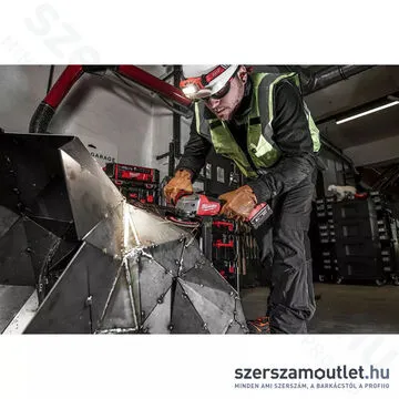 MILWAUKEE M18 ONEFSAG125XPDB-0X Akkus sarokcsiszoló HD kofferben (18V/125mm) (Akku és töltő nélkül!)