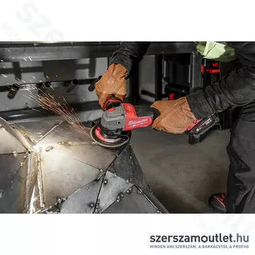 MILWAUKEE M18 ONEFSAG125XPDB-0X Akkus sarokcsiszoló HD kofferben (18V/125mm) (Akku és töltő nélkül!)