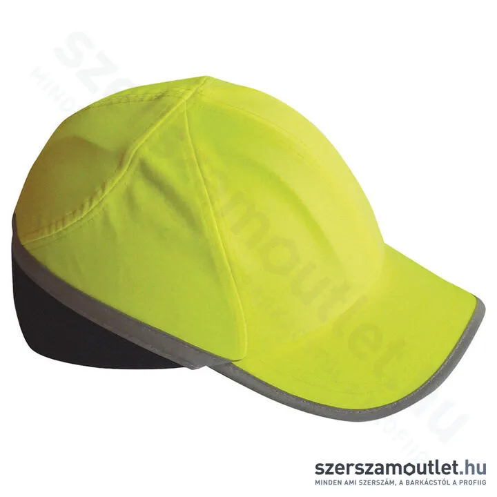 PORTWEST PW79 Hi-Vis Ütésbiztos Baseball sapka [Citrom] (PW79YER)