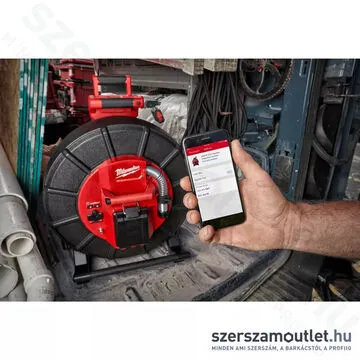 MILWAUKEE M18 SIC60 Akkus szennyvízcsatorna-vizsgáló kamera 60m (18V) (Akku és töltő nélkül!)