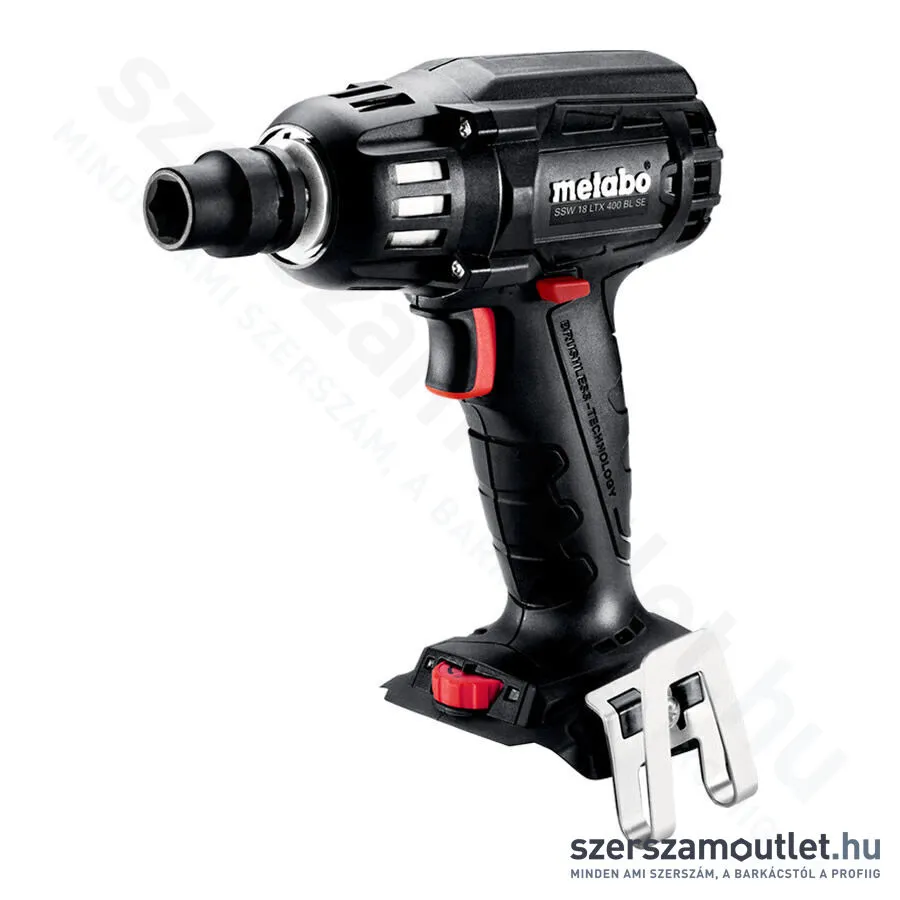 METABO SSW 18 LTX 400 BL SE Akkus ütvecsavarozó (18V/400Nm) (Akku és töltő nélkül!)