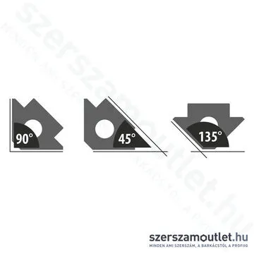 HANDY Hegesztő munkadarabtartó mágnes 190x122x25mm (10882A)
