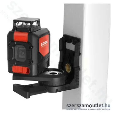 EXTOL Automatikus lézeres vízszintező ZÖLD (1x360° +1 vertikális)