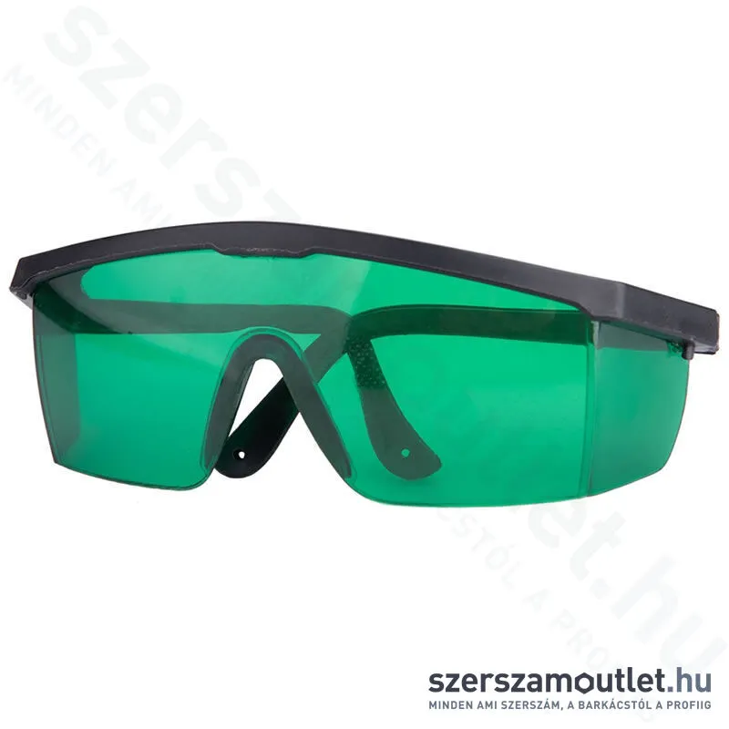 EXTOL Lézeres szemüveg, zöld