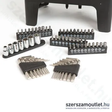HANDY Csavarhúzó készlet, 77 részes, mbusszokkal, krovákkal, bitfejekkel (10695)
