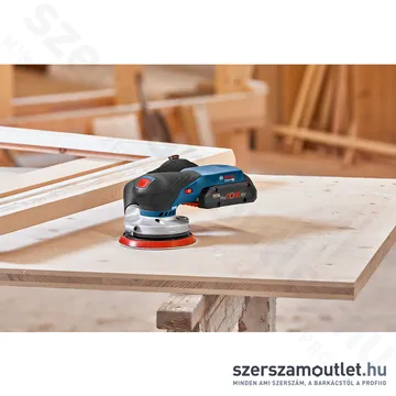 BOSCH GEX 18V-125 Akkus excenter csiszoló (18V/125mm) (Akku és töltő nélkül!) (0601372201)