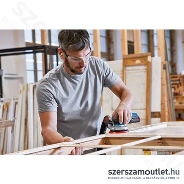 BOSCH GEX 18V-125 Akkus excenter csiszoló (18V/125mm) (Akku és töltő nélkül!) (0601372201)