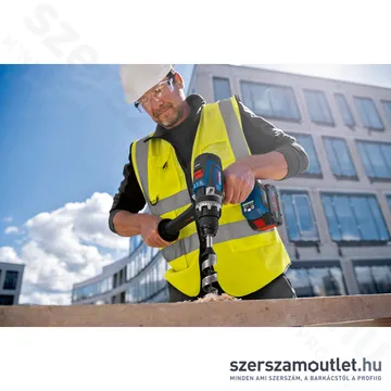 BOSCH GSB 18V-150 C Akkus ütvefúró-csavarozó szénkefementes, L-Boxxban (18V) (Akku és töltő nélkül!)