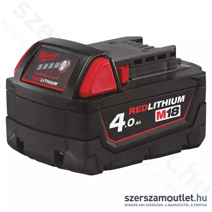 MILWAUKEE M18 B4 Akkumulátor 4,0Ah/18V Li-ion (4932430063)