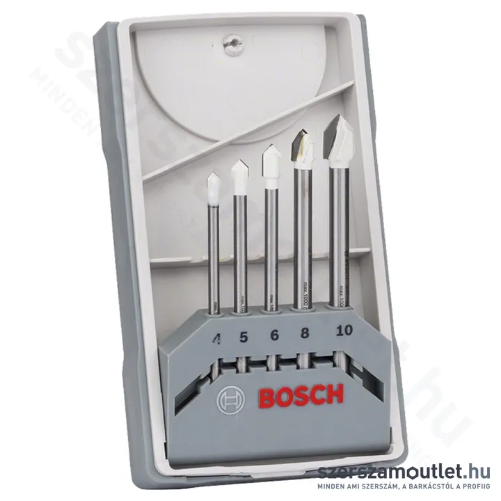 BOSCH CYL-9 kerámia csempe fúrószár készlet 4-10mm 5db-os (2608587169)