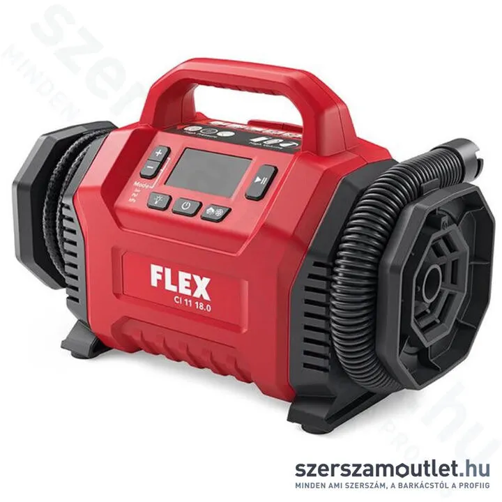 FLEX CI 11 18.0 Akkus kompresszor (18V) (Akku és töltő nélkül!) (506.648)