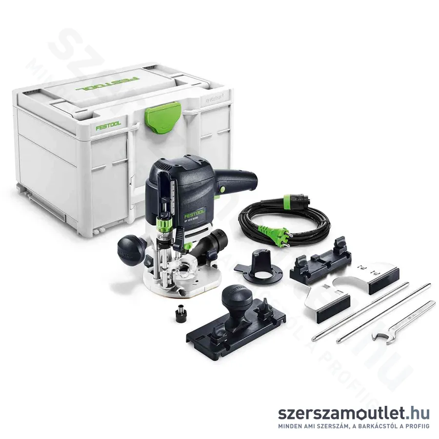 FESTOOL OF 1010 REBQ-Plus felsőmaró Systainer-ben (1010W/6-8mm) (576919)