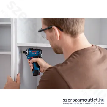 BOSCH GSR 12V-35 HX Akkus csavarozó szénkefementes, L-Boxxban (2x3,0Ah/12V) (06019J9100)