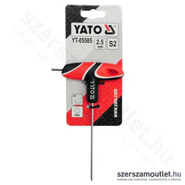 YATO Gömbfejű imbuszkulcs T-markolattal 2,5mm (YT-05585)