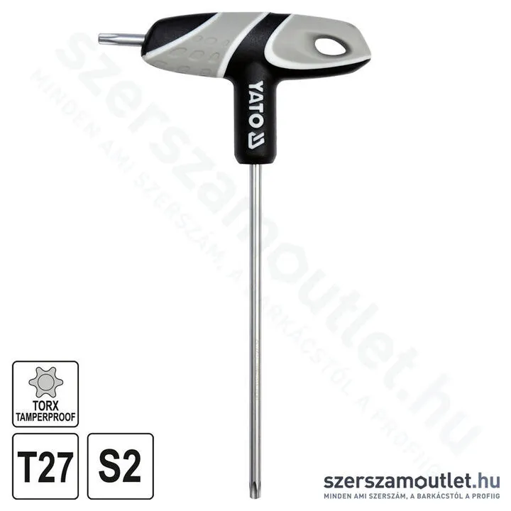 YATO Torx kulcs T-markolattal T27×140mm (YT-05607)