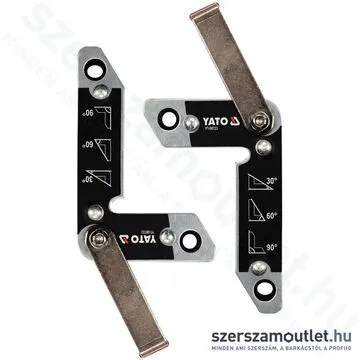 YATO Mágneses munkadarab rögzítő készlet, 2 részes (YT-08723)