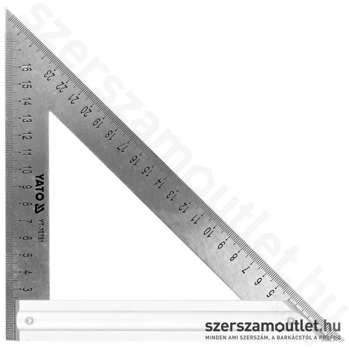 YATO Derékszög háromszögű vonalzó 270mm (YT-70781)