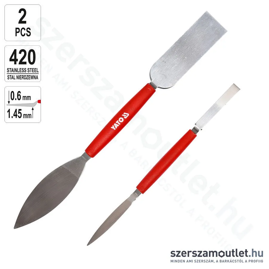 YATO Precíz Spatula készlet, 2 darabos (YT-52780)