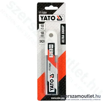 YATO Tördelhető penge 18mm (10db) (YT-75261)