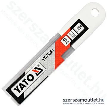 YATO Tördelhető penge 18mm (10db) (YT-75261)